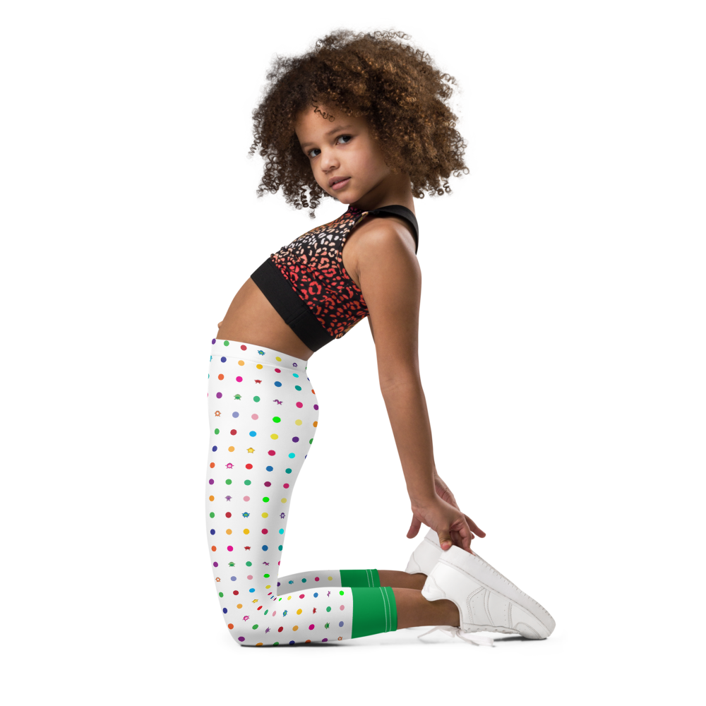 Kids Leggings Monsters and Dots