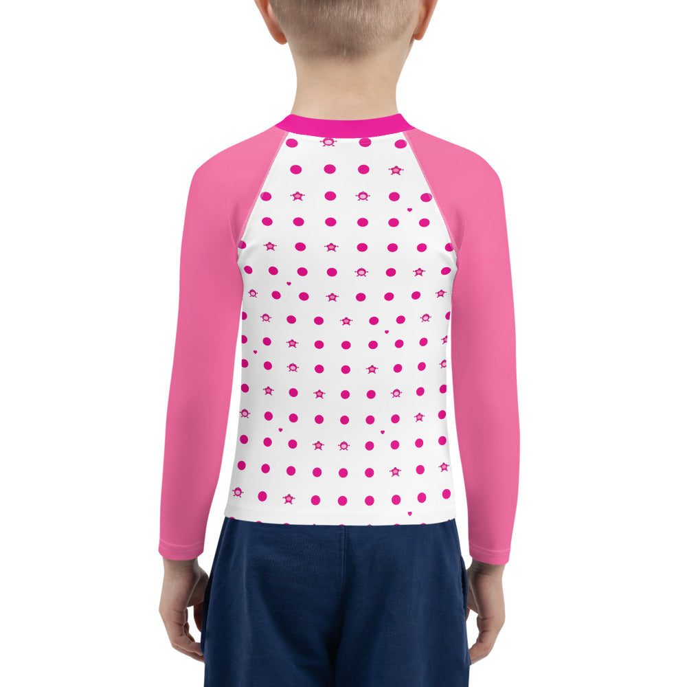 Kids Rash Guard Pink