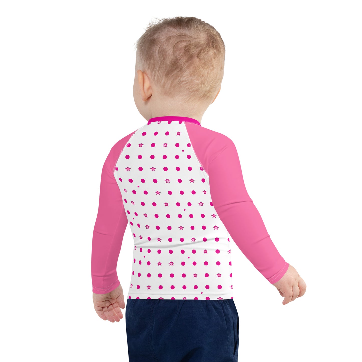 Kids Rash Guard Pink