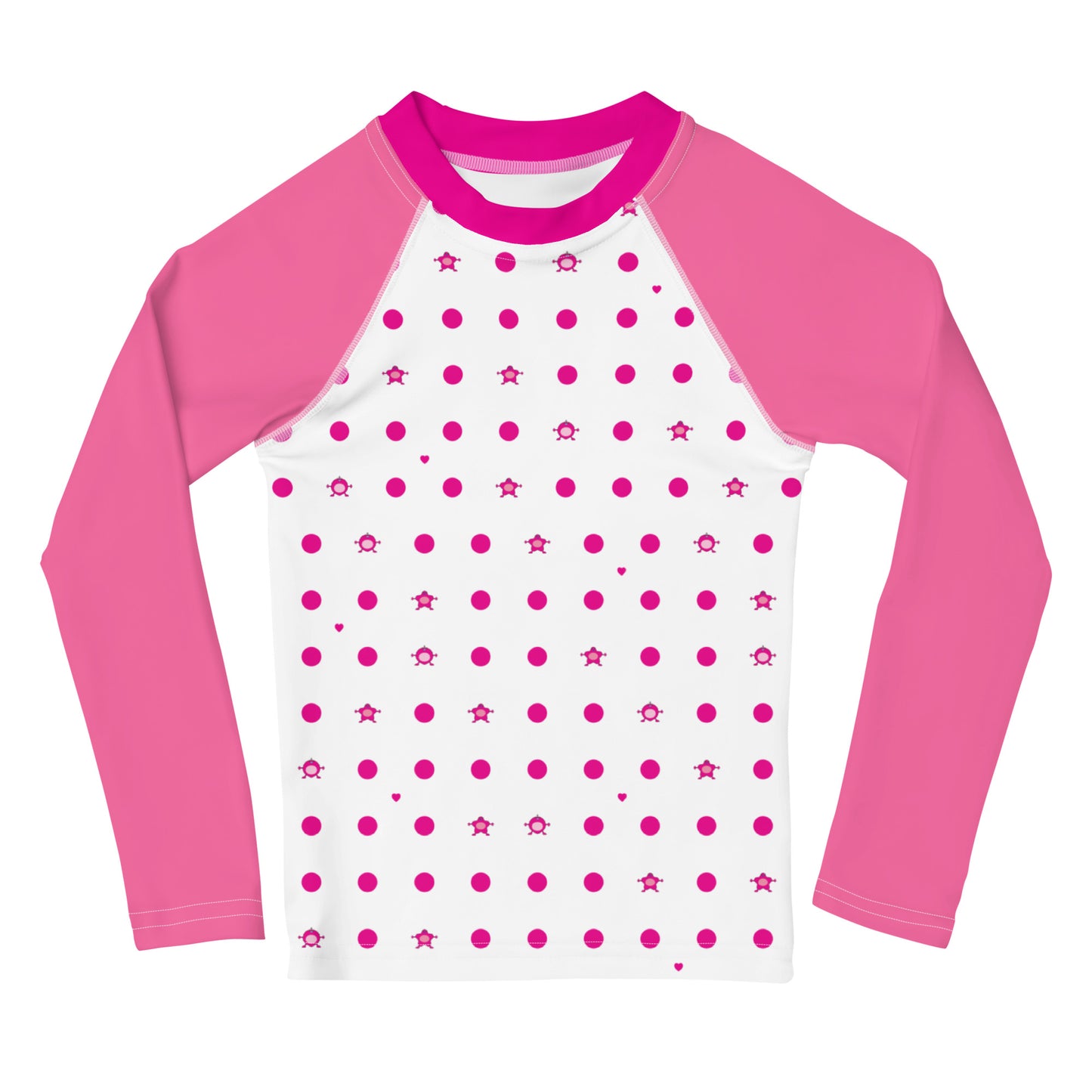 Kids Rash Guard Pink