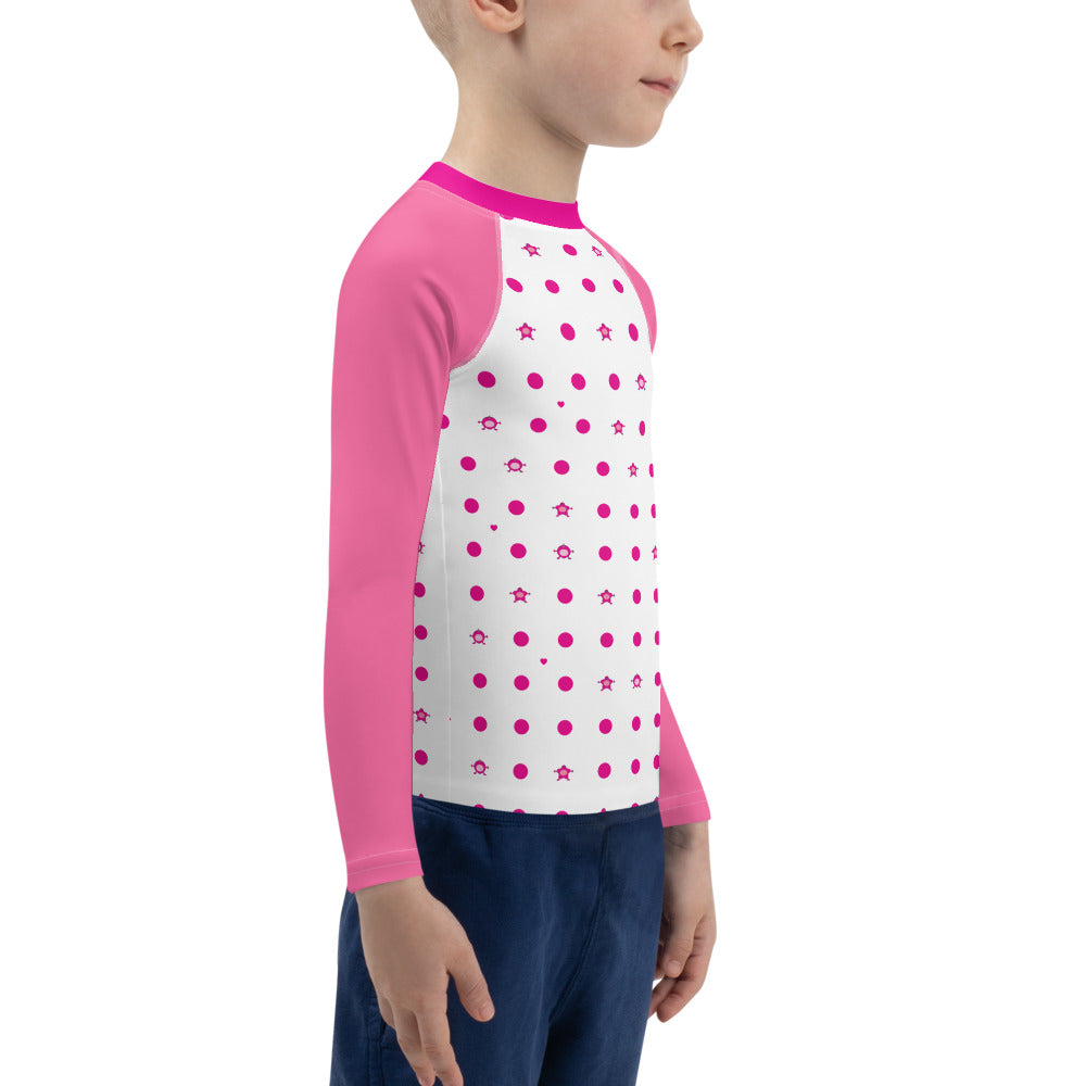 Kids Rash Guard Pink