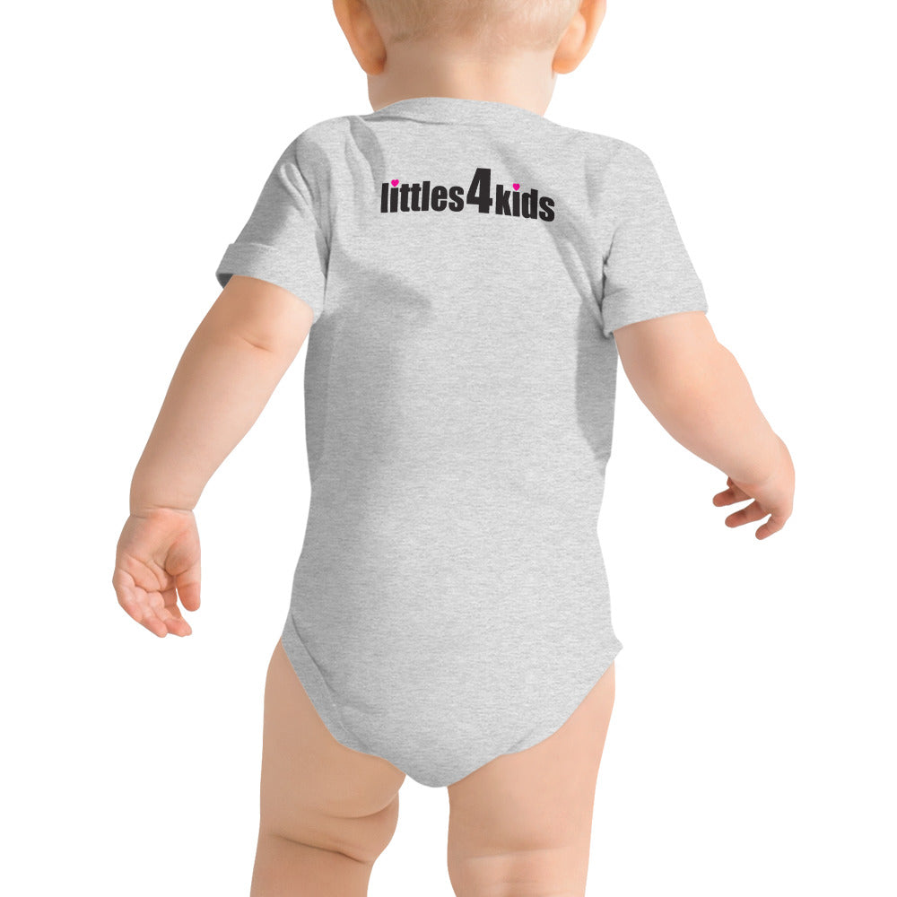 Baby short sleeve one piece (onesie) with BoBo