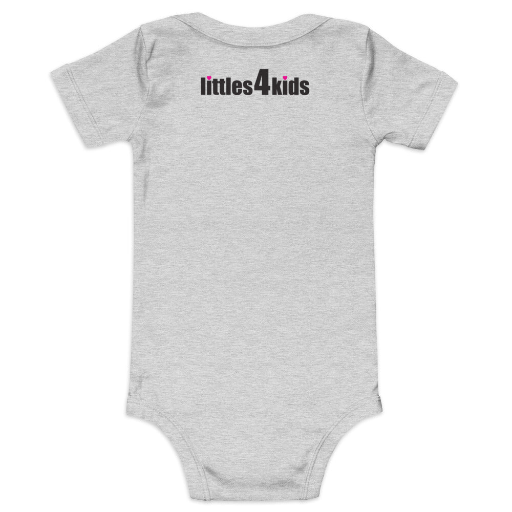 Baby short sleeve one piece (onesie) with BoBo