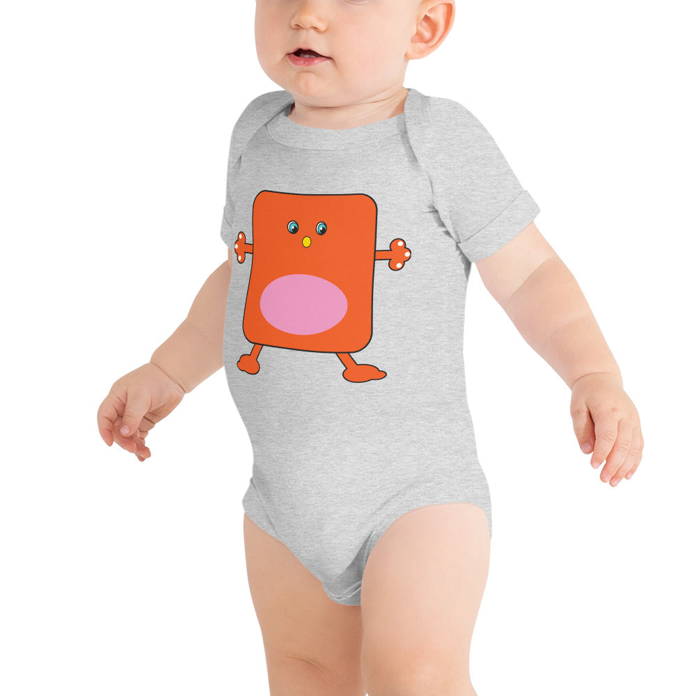 Baby short sleeve one piece (onesie) with BoBo