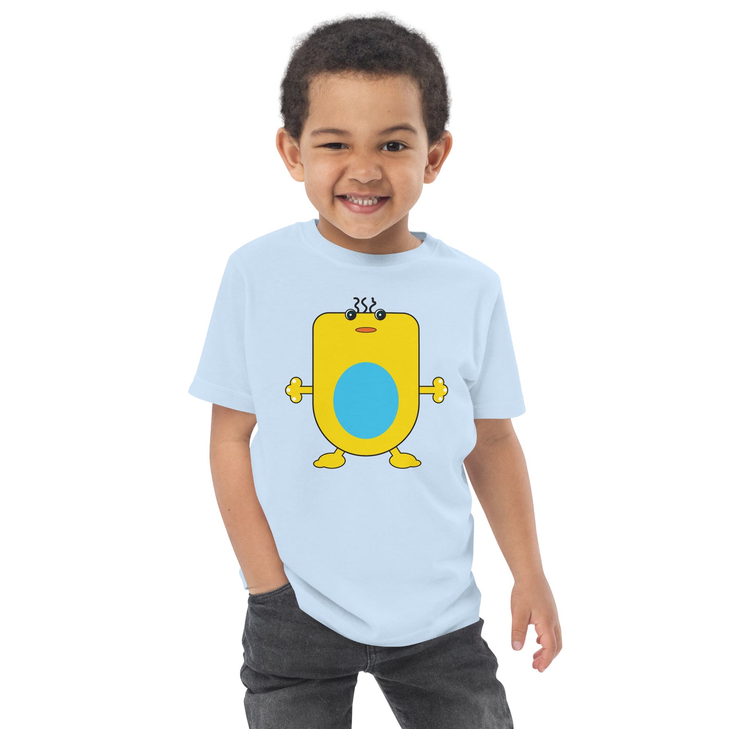 Toddler jersey t-shirt with Lex