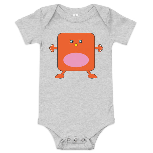 Baby short sleeve one piece (onesie) with BoBo