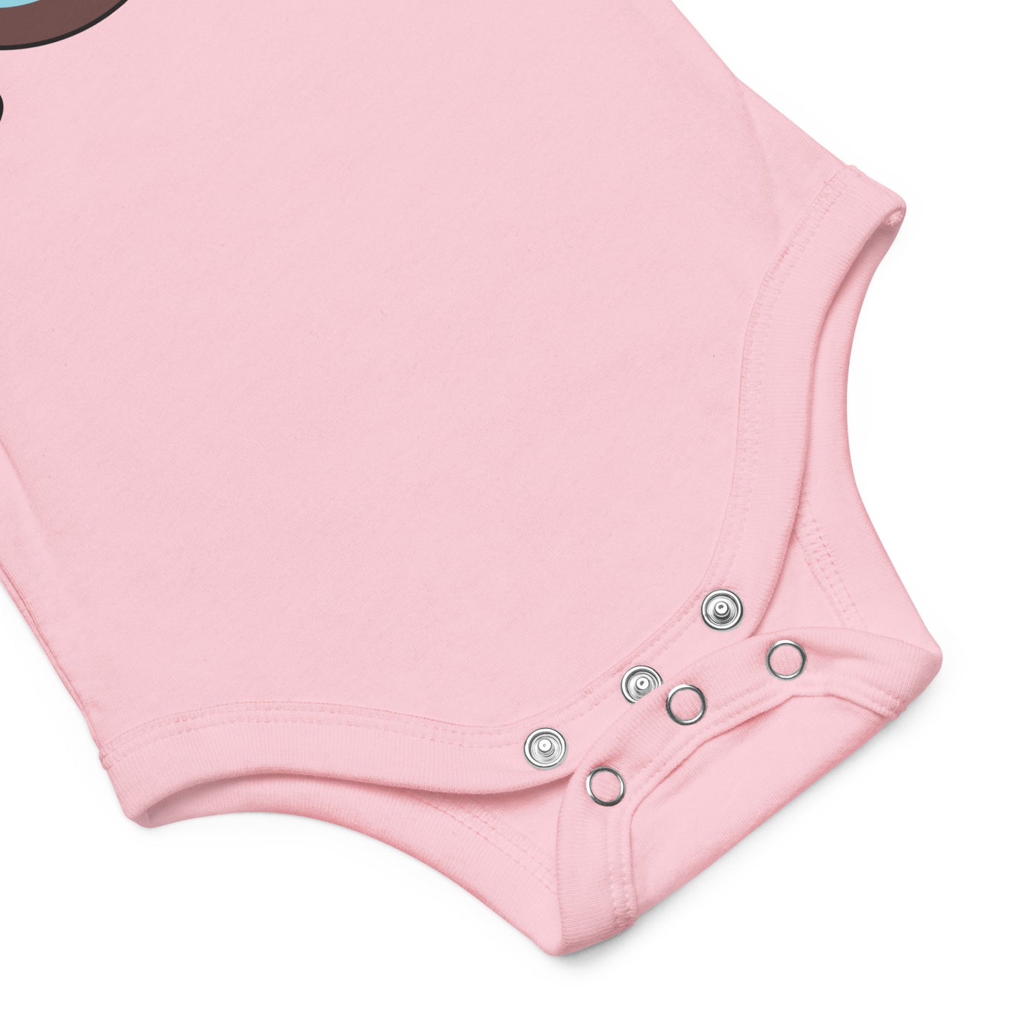Baby short sleeve one piece (onesie) with Moose